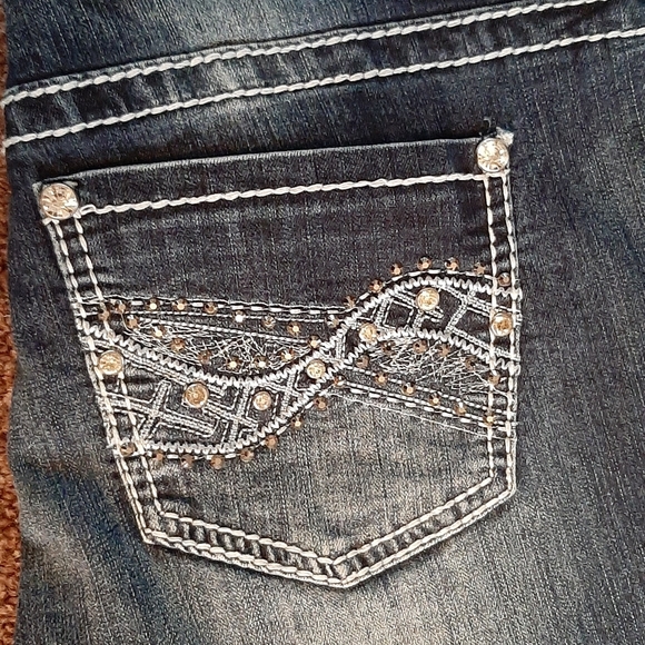 Warehouse One Premium Denim Capris - Picture 4 of 4